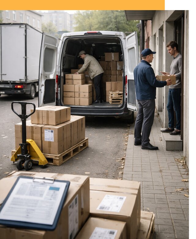 Доставка грузов от двери до двери с таможней от 45486 руб.