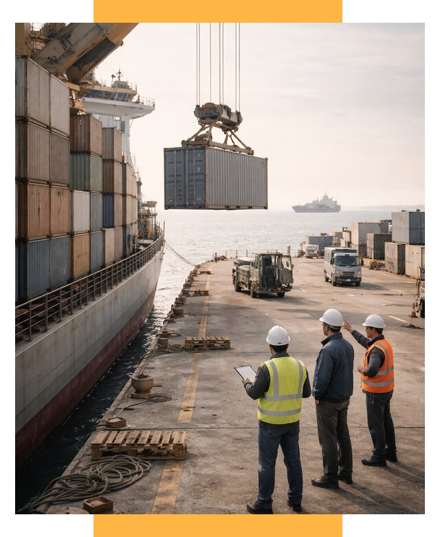 Морские перевозки грузов по миру от 45486 р. | СетСервис-Бгл