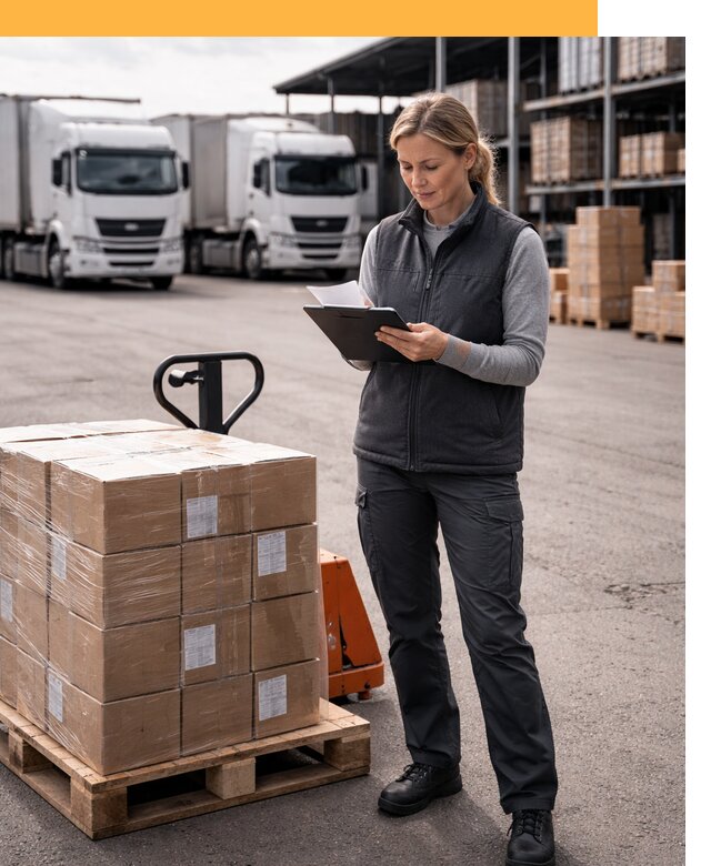 Доставка грузов из Европы к дверям клиента от 12130 руб