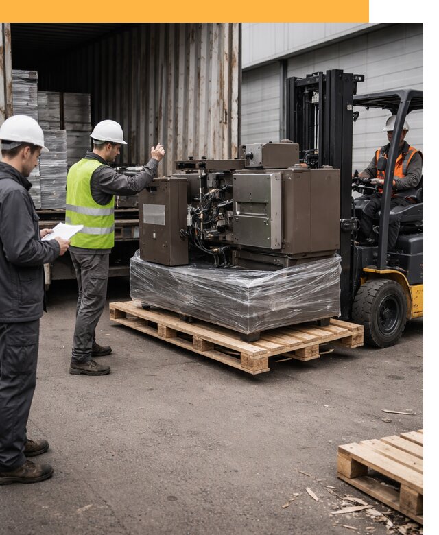 Доставка промышленного оборудования из Европы от 45486