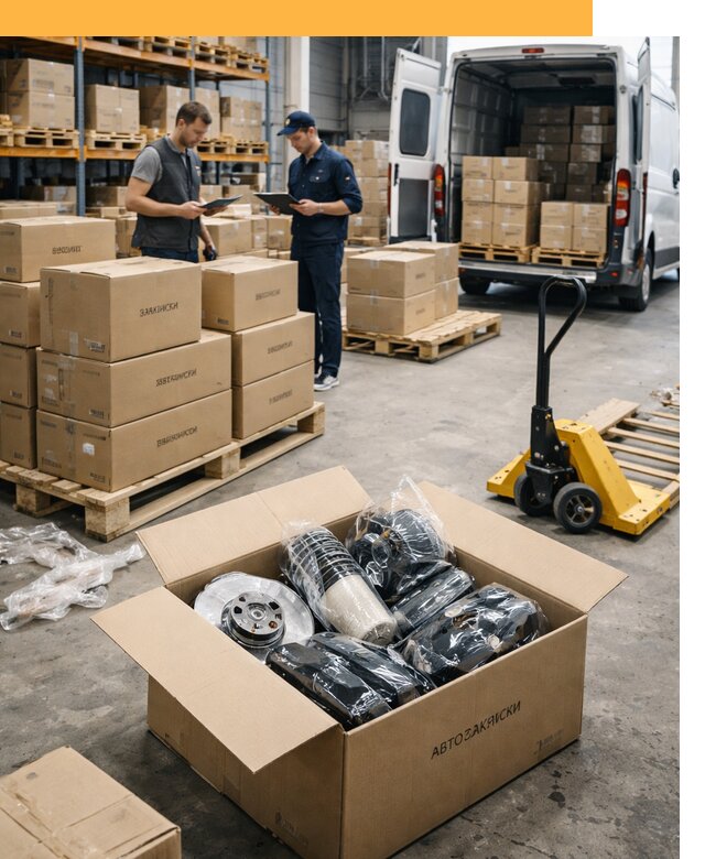 Доставка автозапчастей из Европы от 12635 руб быстро и надёжно