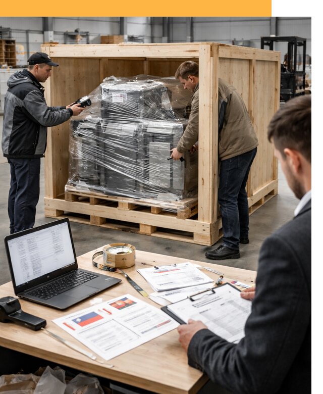 Доставка промышленного оборудования из США от 65702 руб