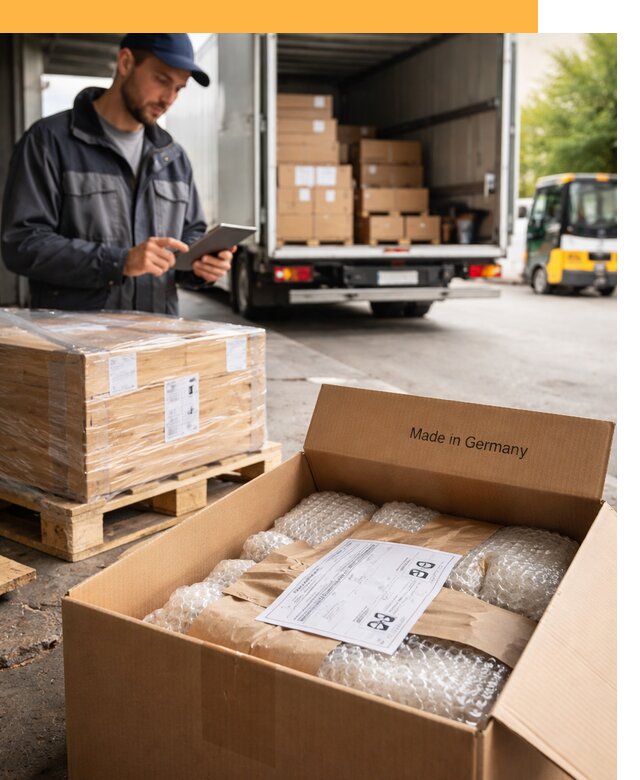 Доставка грузов из Германии от 45486 руб с таможенным оформлением