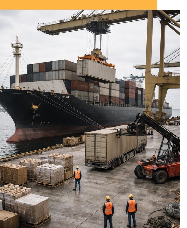 Морские перевозки из Индии: доставка FCL/LCL, таможня от 121296