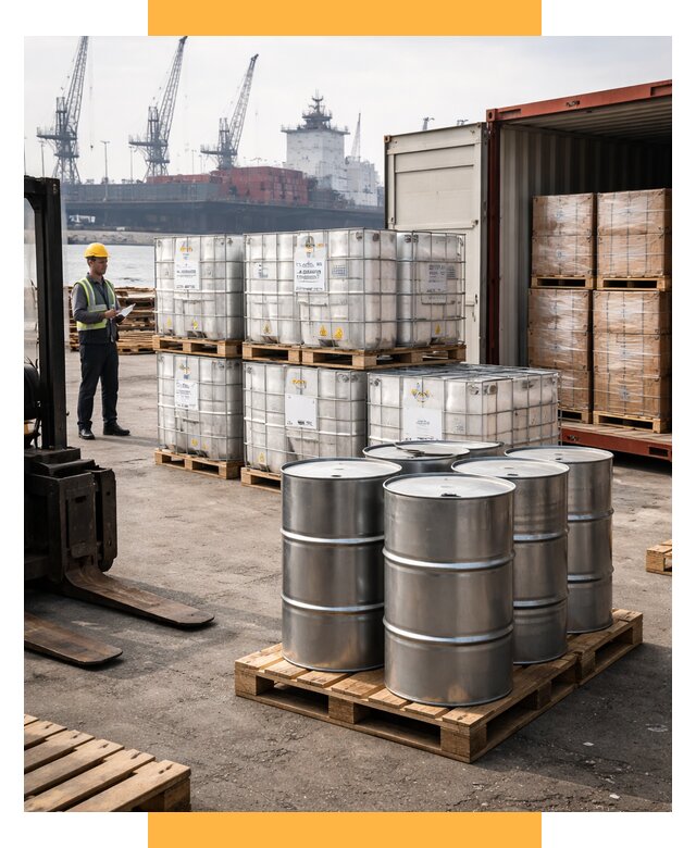 Доставка химического сырья из Индии от 252700 р. | СетСервис-Бгл