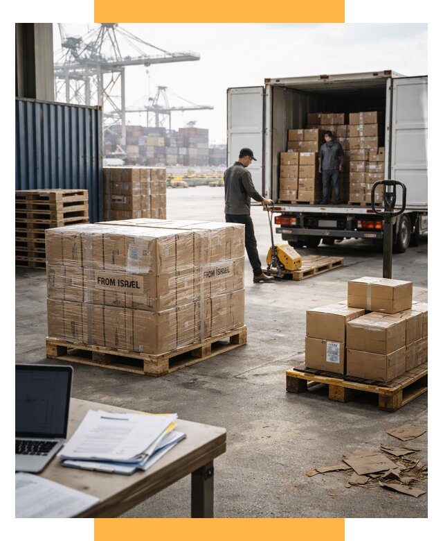 Доставка грузов из Израиля от 15162 р., логистика от СетСервис-Бгл