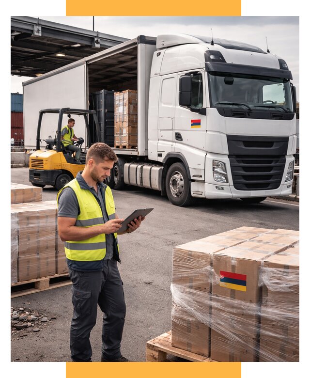 Автоперевозки из Армении от 96026 р. — услуги СетСервис-Бгл