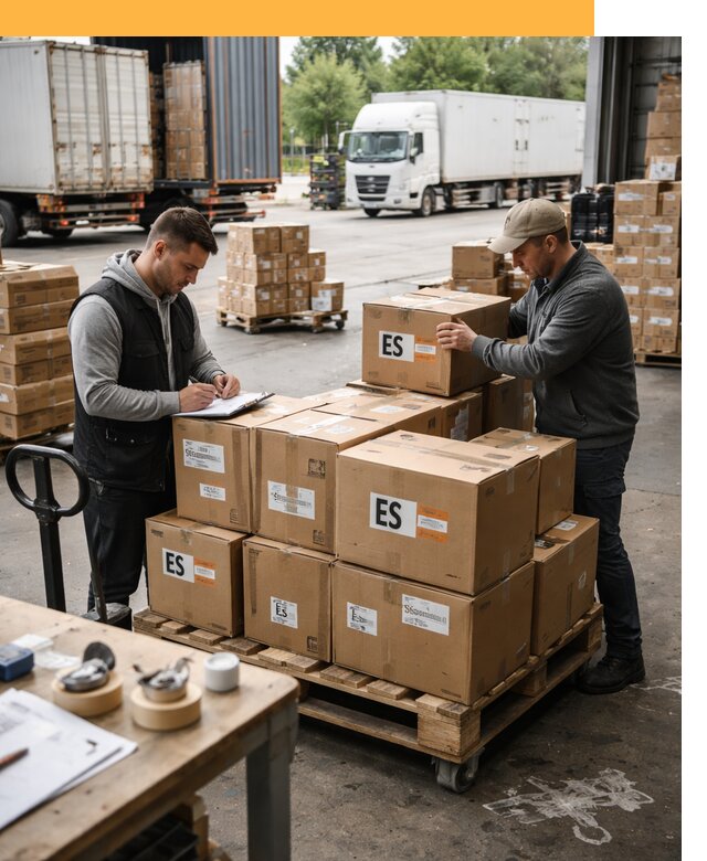 Доставка грузов в Испанию автотранспортом от 35378 руб