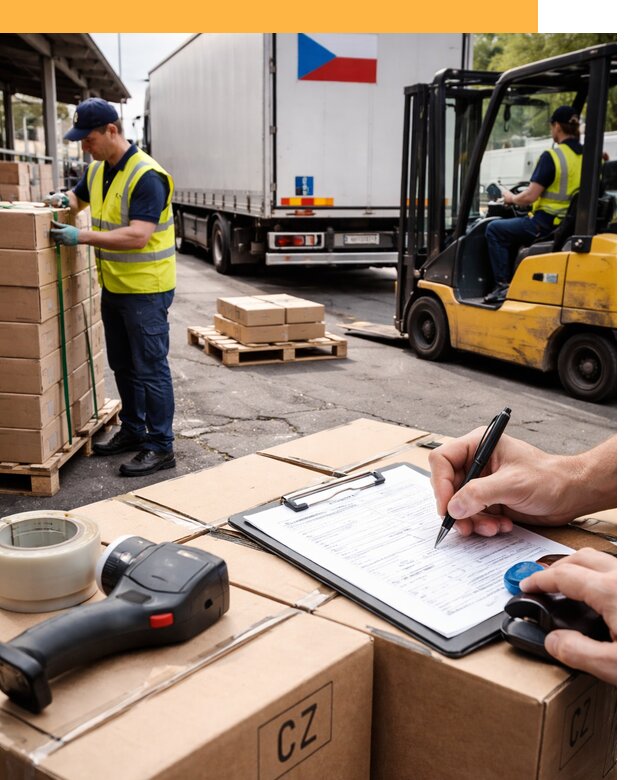 Доставка грузов в Чехию от 35378 руб, международные перевозки