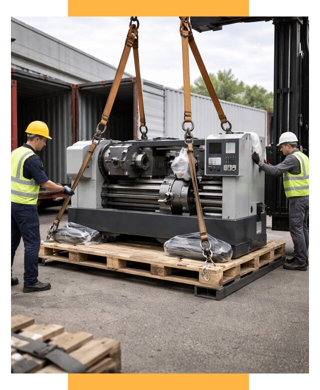 Перевозка станков и таможня от 60648 р. | СетСервис-Бгл логистика