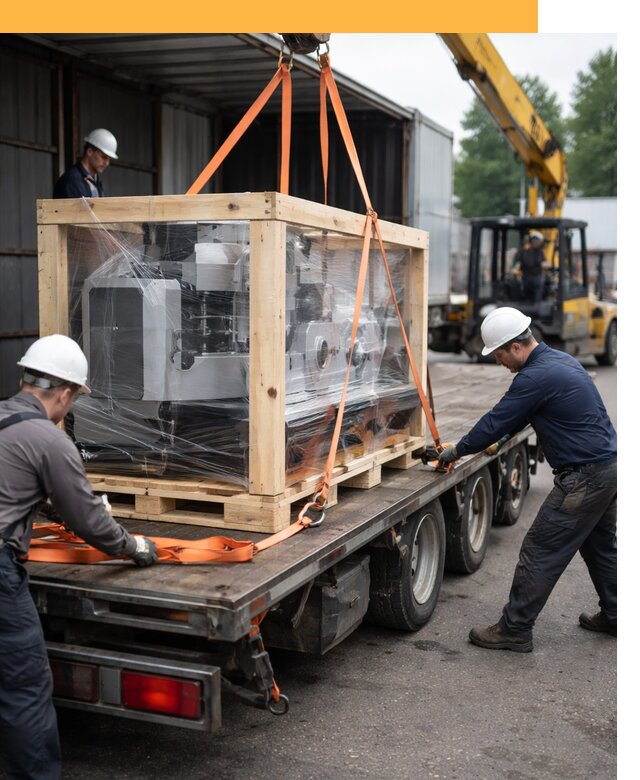 Международная перевозка станков любой сложности от 60648