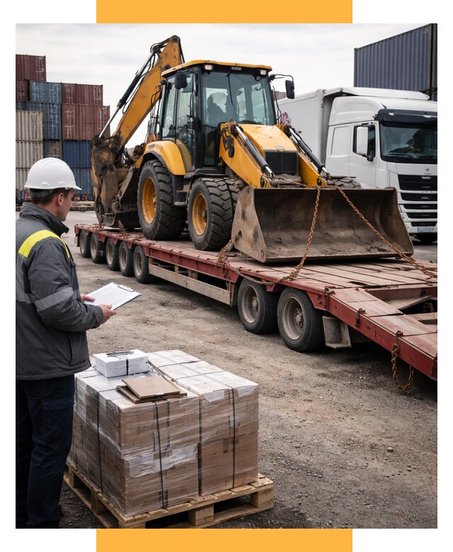 Международная перевозка спецтехники от 45486 р., СетСервис-Бгл