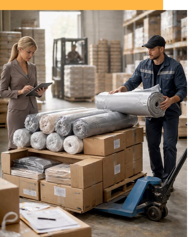 Перевозка текстиля по миру от 15162 руб. с таможней и страхованием