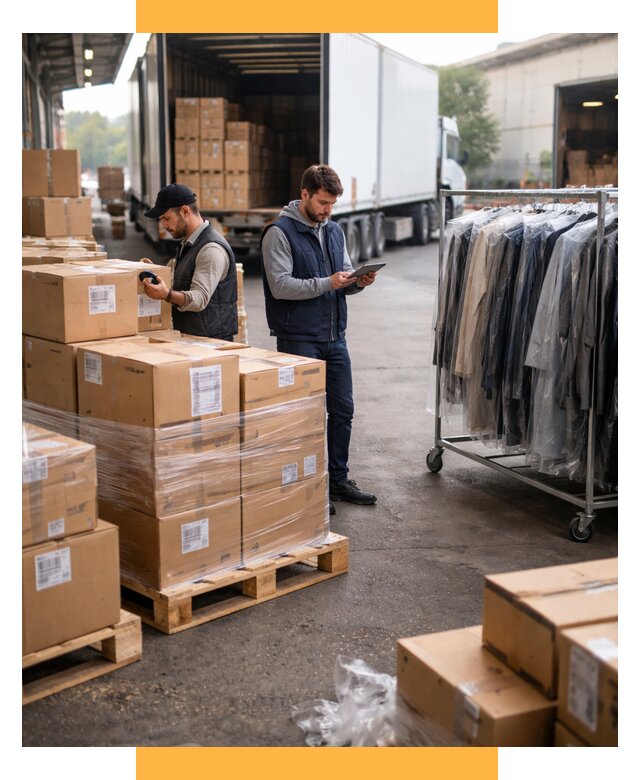 Перевозка и доставка одежды из Китая от 7581 р., СетСервис-Бгл