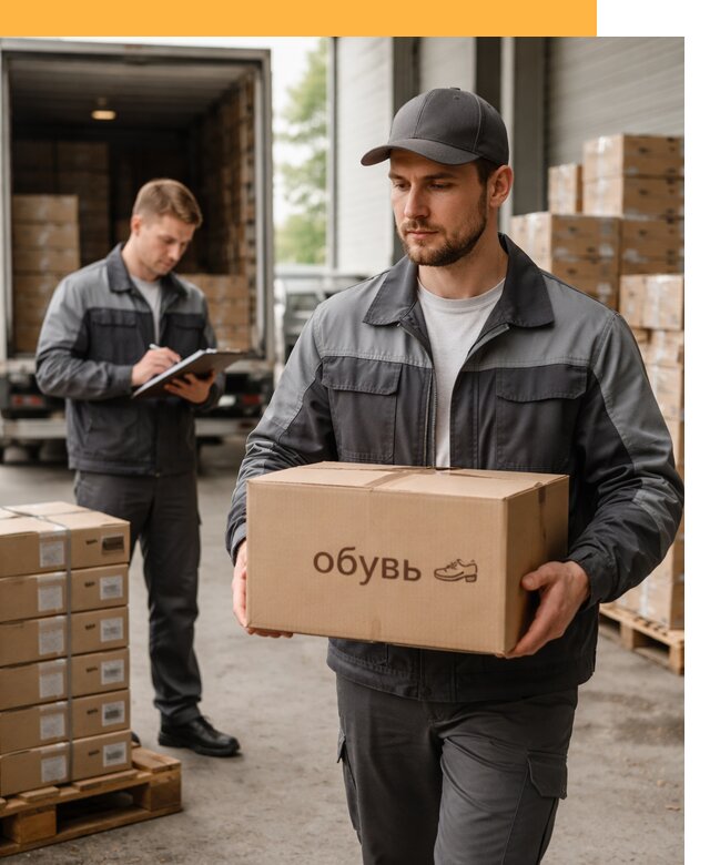 Международная перевозка обуви с таможенным оформлением от 4549