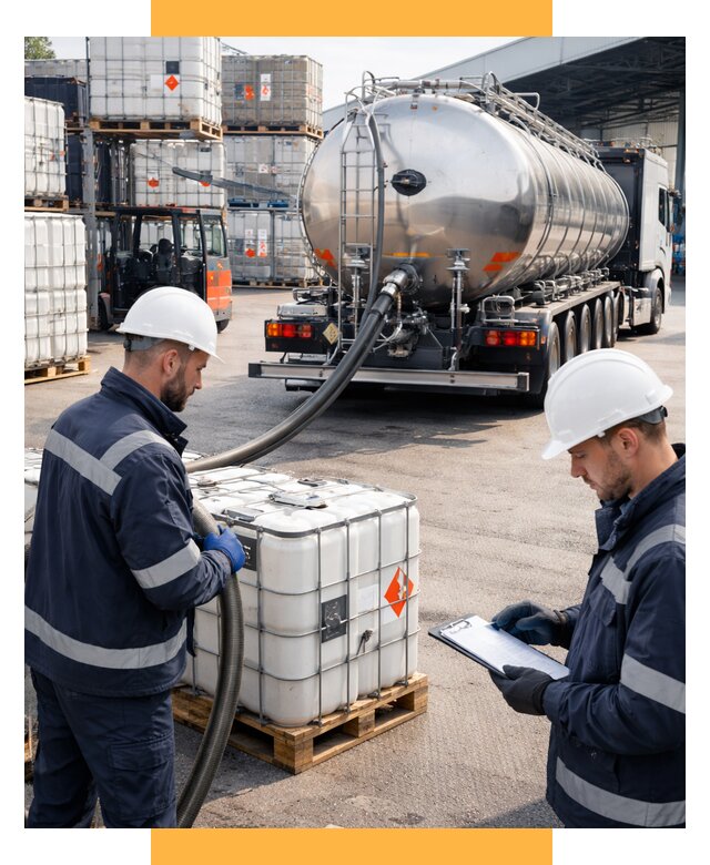 Перевозка химического сырья от 8592 р. Логистика СетСервис-Бгл