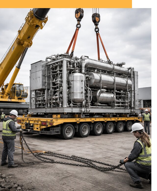 Перевозка тяжеловесных грузов по миру от 151620 руб