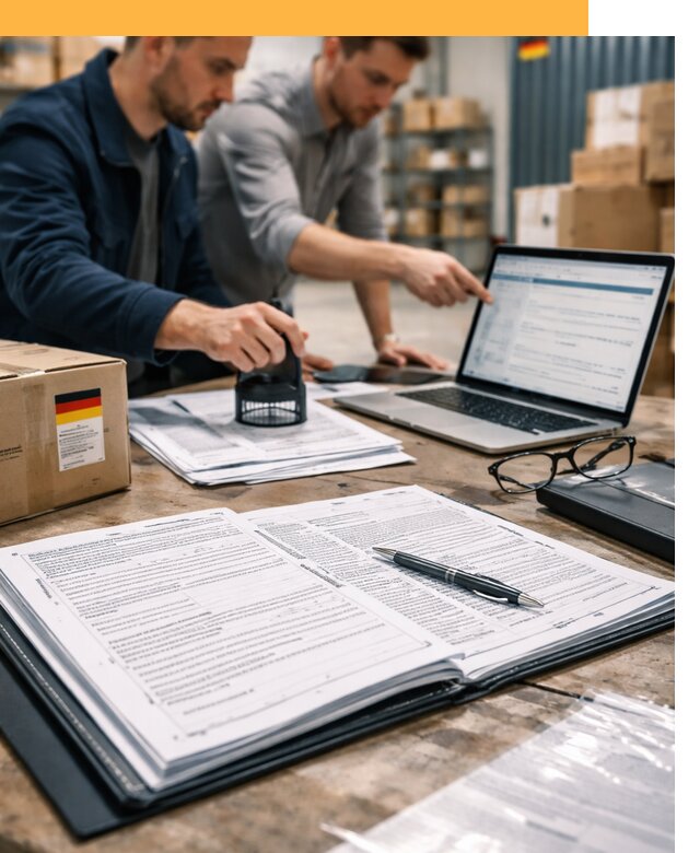 Таможенное оформление грузов из Германии от 9097 руб.