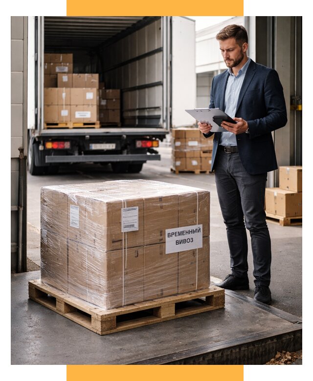 Временный вывоз товаров под ключ от 8086 р. | СетСервис-Бгл