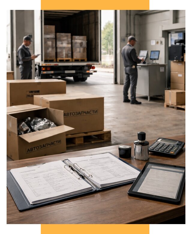 Таможенное оформление автозапчастей под ключ от 8592 р., СетСервис-Бгл