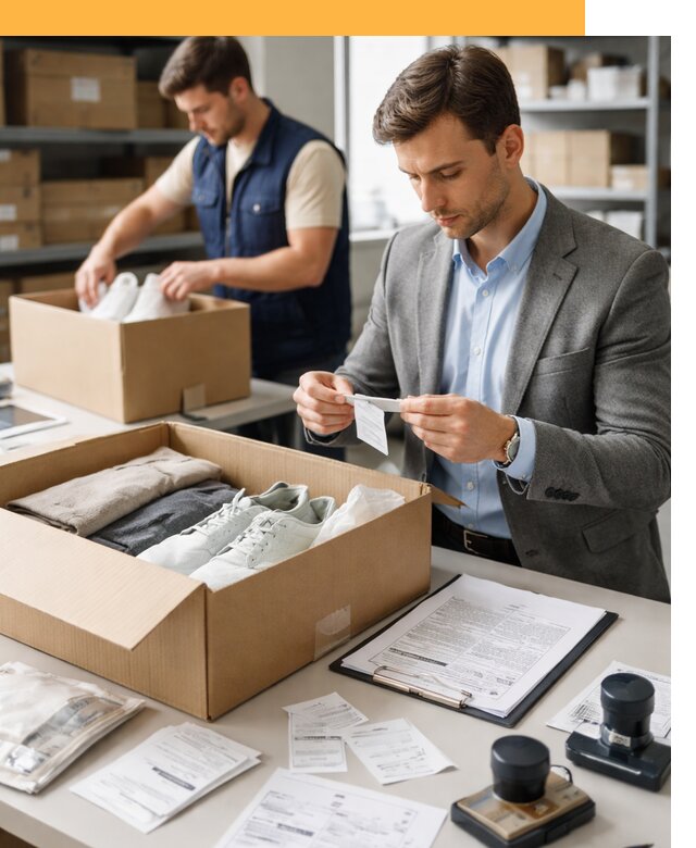 Таможенное оформление одежды и обуви по выгодной цене от 6570 руб