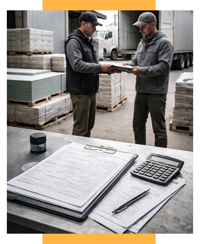 Таможенное оформление стройматериалов от 8592 р. | СетСервис-Бгл