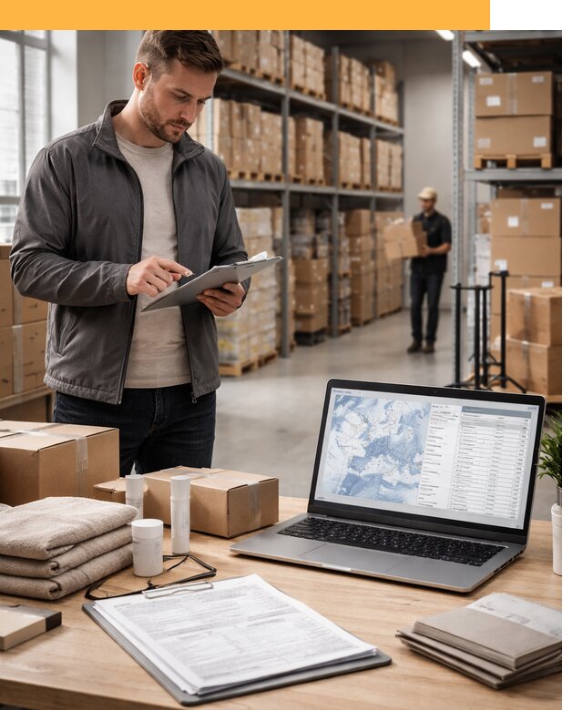 Закупка товаров в Европе под ключ: доставка, таможня от 7581 руб